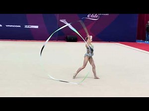 Stiliana Nikolova - Bulgaria National Champions - Rhythmic Gymnastics - Ribbon