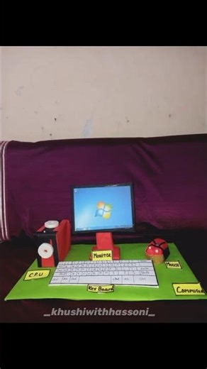 Computer 3D Model|#shorts#ytshorts#youtubeshorts#viral#fyp#explorepage#model#computer#ai#art#art#yt