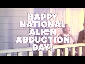 Happy National Alien Abduction Day | March 20th | Take Me, Please!