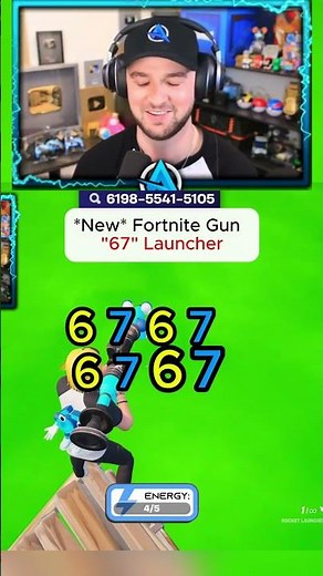 New Fortnite Secret Weapon "67" is now at ‪@AliA‬ : SUPER 1V1 FFA Map (code: 6198-5541-5105)