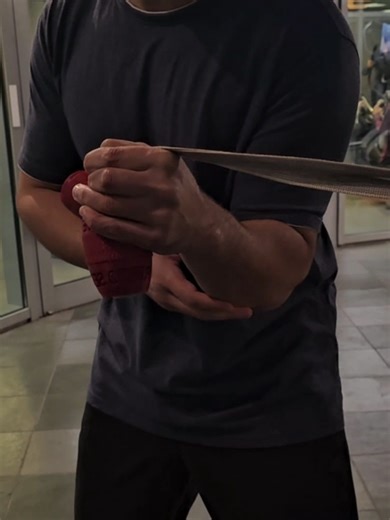 any armwrestler should do this exercise . - grab anything that similar to a belt . - keep the weight light . - focus on the movement and make it simple and easy . - the movement should be the max rotation but dont make your whole arm rotate , just the wrist ( like a probation ) - you control the reps as much as you feel it's right for you , I do 50 or something like that . - stay strong