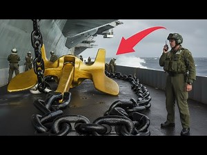 This Is How Giant Ship Anchors Drop — It’s DANGEROUS!