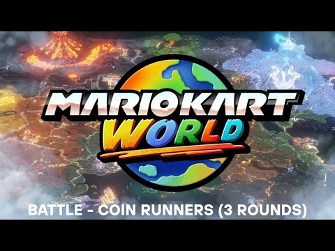 Mario Kart World - Battle - Coin Runners (3 Rounds)