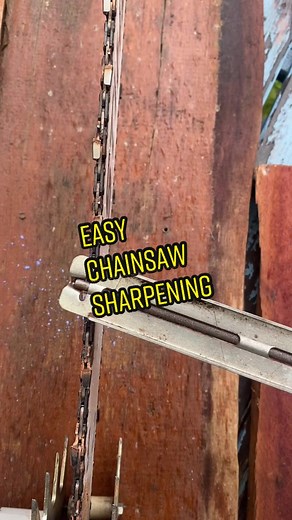 Easy Chainsaw Sharpening Guide