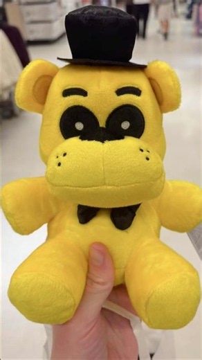 FIRST LOOK Jazwares FNAF golden Freddy plushie!