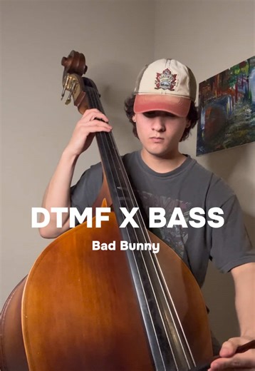 Bad Bunny - DTMF #badbunny #superbowl #doublebass #cover #dtmf | bad bunny song
