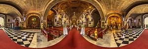 Inside San Agustin Church - Philippines' Oldest Church 360 Panorama | 360Cities