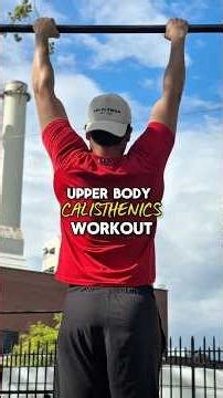 FULL Upper Body Calisthenics Workout Routine @ the Park (No Gym? No Problem!)