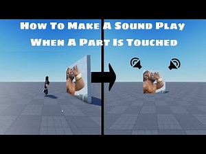 HOW TO MAKE A SOUND PLAY WHEN A PART IS TOUCHED 🛠️ Roblox Studio Tutorial 2024