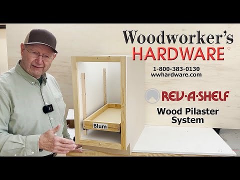 Rev-A-Shelf Pilaster System Explained | Adjustable Pantry Roll-Out Shelves