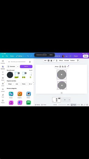 How to selecte Multiple in "CANVA"#esaytricks #hacks #canva