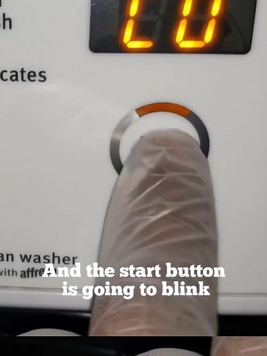 DIY: HOW TO RESET A MAYTAG MAXIMA WASHER #SHORTS