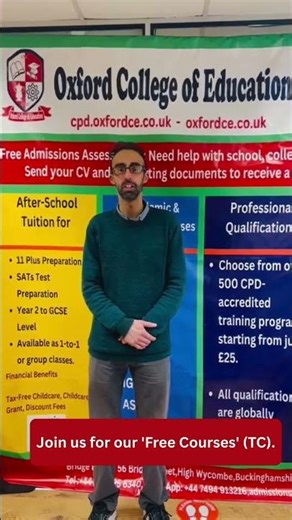 100% FREE Courses in English, Computing, IT & Cyber Security!