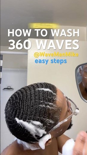 How To Wash 360 Waves 🌊 Wash and Style!