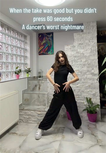 When the take was good but you didn’t press 60 seconds - check out the result💕 #nightmare #dancer #dance