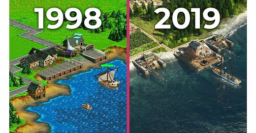 Die Evolution von Anno - Alle Teile von Anno 1602 (1998) bis Anno 1800 (2019) im Historien-Video