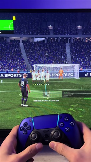 Perfect Second Player FreeKick in FC 26 🎯 #fc26 #tutorial #freekick #playstation #fyp