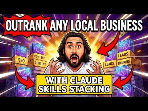 🔥 Outrank Local Business with Claude Code in 2026 [Skills Stacking]