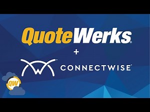 Attaching Additional Documentation to ConnectWise Quotes | QuoteWerks Web
