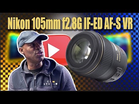 Nikon AF-s 105mm macro lens