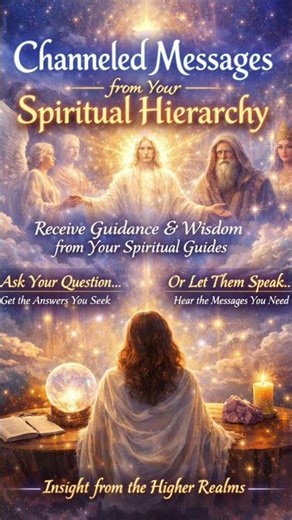✨ Channeled Messages from Your Spiritual Hierarchy ✨