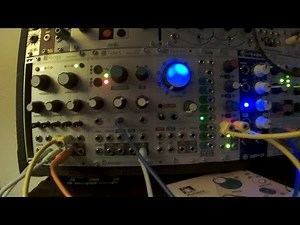 Rings modulator striked by Tides - mutable instruments eurorack modular synth