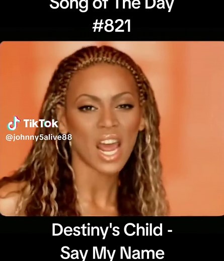Destiny's Child - Say My Name The Writing's on the Wall Released - July, 14, 1999 #destinyschild #songoftheday #beyonce #90smusic #musicvideo
