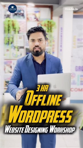 LSKDM® Digital Marketing Institute | 3 hr Offline Wordpress Website Designing Workshop DM us for the Registration Link ✅ Timing:- 10:00 am -01:00 pm ✅ Date:- ( 23rd of... | Instagram