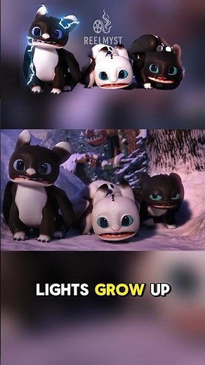 “Night Lights: The Next Generation of Night Fury #Dart #pouncer #Ruffrunner #Toothless #lightfury