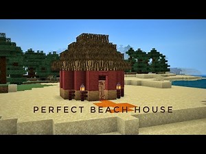 Minecraft Beach House Tutorial | Easy & Aesthetic Build