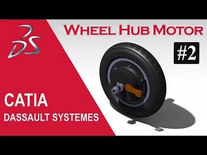 Design of Wheel Hub Motor in Catia #Part_2