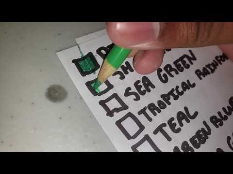 Crayola 120 Colored Pencils Review & Swatches