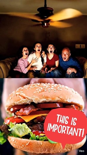 Crazy Ceiling Fan CAN YOU WATCH TILL THE END? 😱 Weird Burger Below 🍔#trending #viralvideo #viral