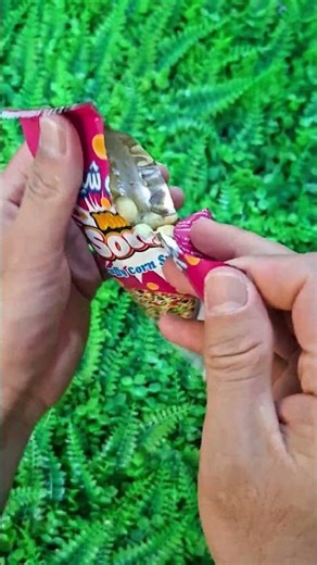 Unpacking Sonic Puffy Corn 🍿 | ASMR فتح سناك مقرمش 😍