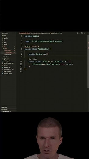 A Microservice from Scratch with Micronaut #airhacks #java #short