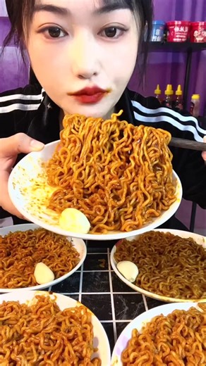 Noodles for breakfast, lunch, and dinner? Yes, please! 🍜🍴 #NoodleLove | My ASMR