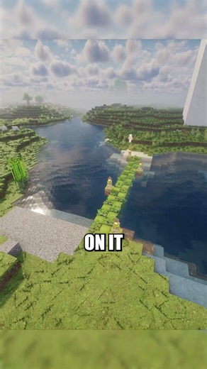 The Most Natural Bridge in Minecraft (Leaves + Big Dripleaf Trick) #minecraft #minecraftbeauty