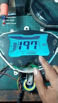 ternyata bagus juga kaya gini 😁 #speedometer #polarizer #aerox