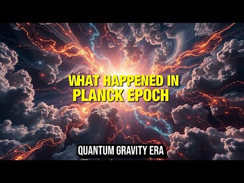 Planck Epoch The First Trillionth of a Second After the Big Bang | Physics Insights