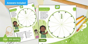 Word Change Wheel Puzzle #8