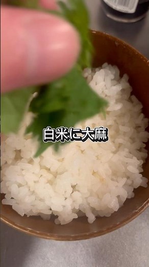 【簡単レシピ】しそわさび風味お茶漬け #お茶漬け #和食 #大葉 #わさび #朝ごはん #朝食 #日本食 #料理 #自炊 #簡単レシピ #簡単 #簡単料理 #節約 #節約レシピ #時短レシピ #お米