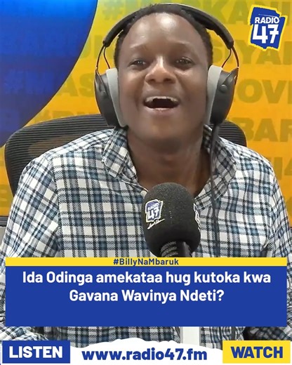 61K views · 4.5K reactions | Gavana Wavinya Ndeti alienda kumhug Ida Odinga ila hakumwongelesha hata na mwishowe anaonekana kuondoa mkono wa Wavinya. Je, Ida alikataa hiyo hug ama amemsahau tu? #BillyNaMbaruk #HapaNdipo Billy Miya Mbaruk Mwalimu | Radio 47 | Facebook