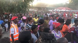 Hundreds of beautiful Lozi women dancing to Liwale Women’s Royal dance in Limulunga yesterday. | Barotseland Broadcasting Network