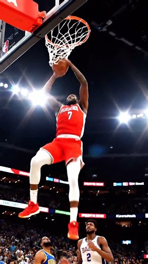 Kevin Durant nasty backflip dunk.