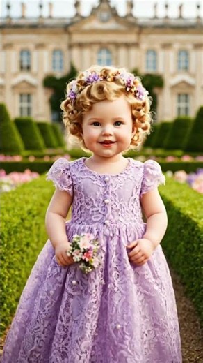 “Gala Night Elegance ✨ | Baby Girl Fashion Walk in Style 👑👶” #cutebaby #baby