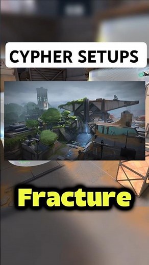 Cypher Setup on Fracture YOU MUST LEARN ‼️ #valorant #valorantclips