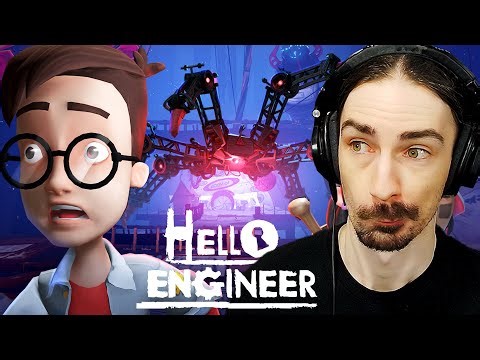 New Vehicle Engineering Game Just Dropped [Hello Engineer: Scrap Machines Constructor]