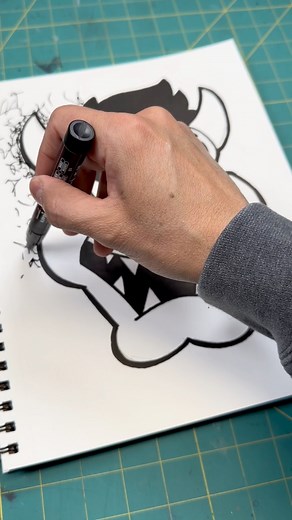 How to draw Bowser #art #artist #drawing #fbreels #reelsvideos #reelsinstagram #asmrsounds #satisfying #satisfyingvideos | Dude Drawz