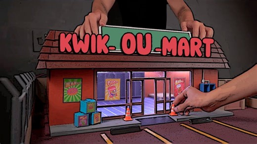 Artists Make a Miniature Kwik-E-Mart from "The Simpsons"