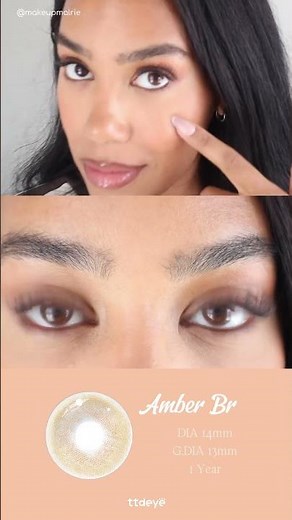 try the most natural colored contacts from TTDeye!😍